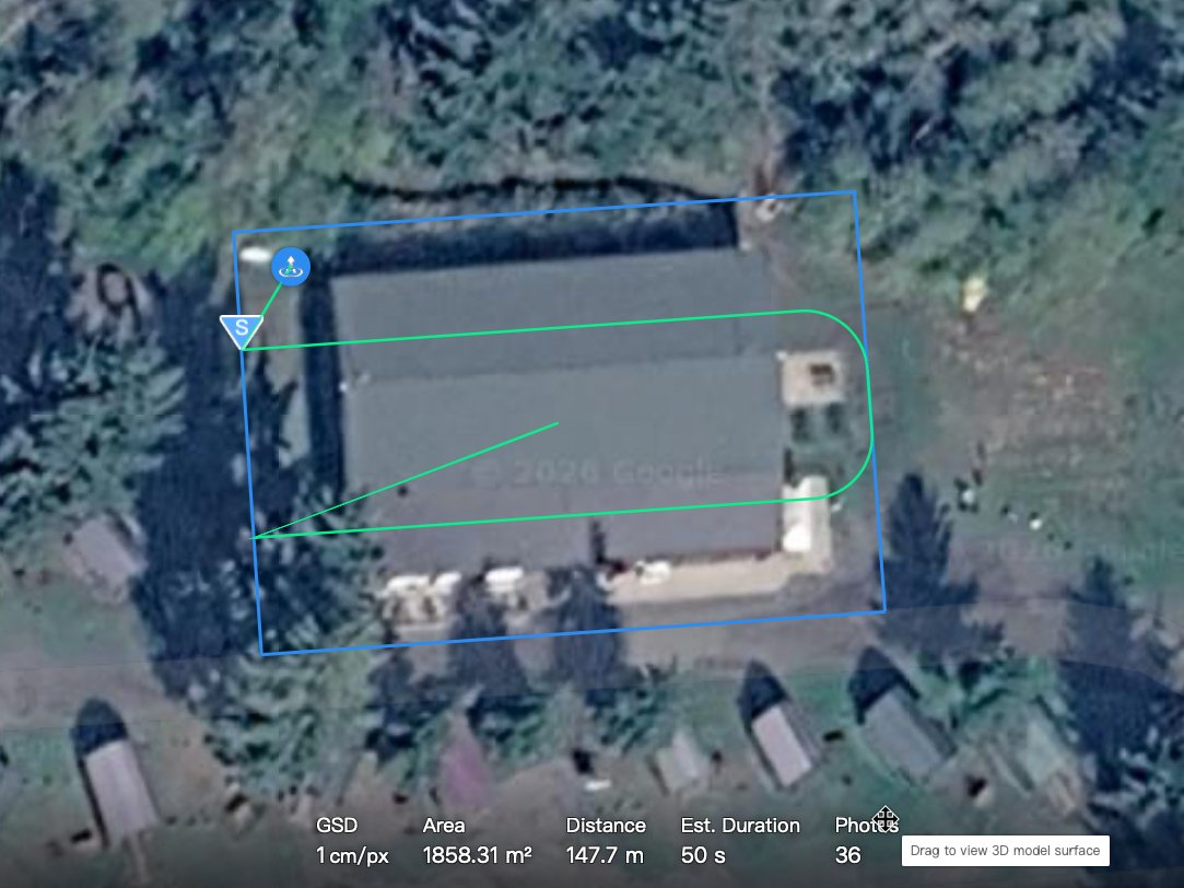 Aerial Mapping using a drone with RTK module