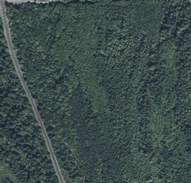 Map showing progression of a development